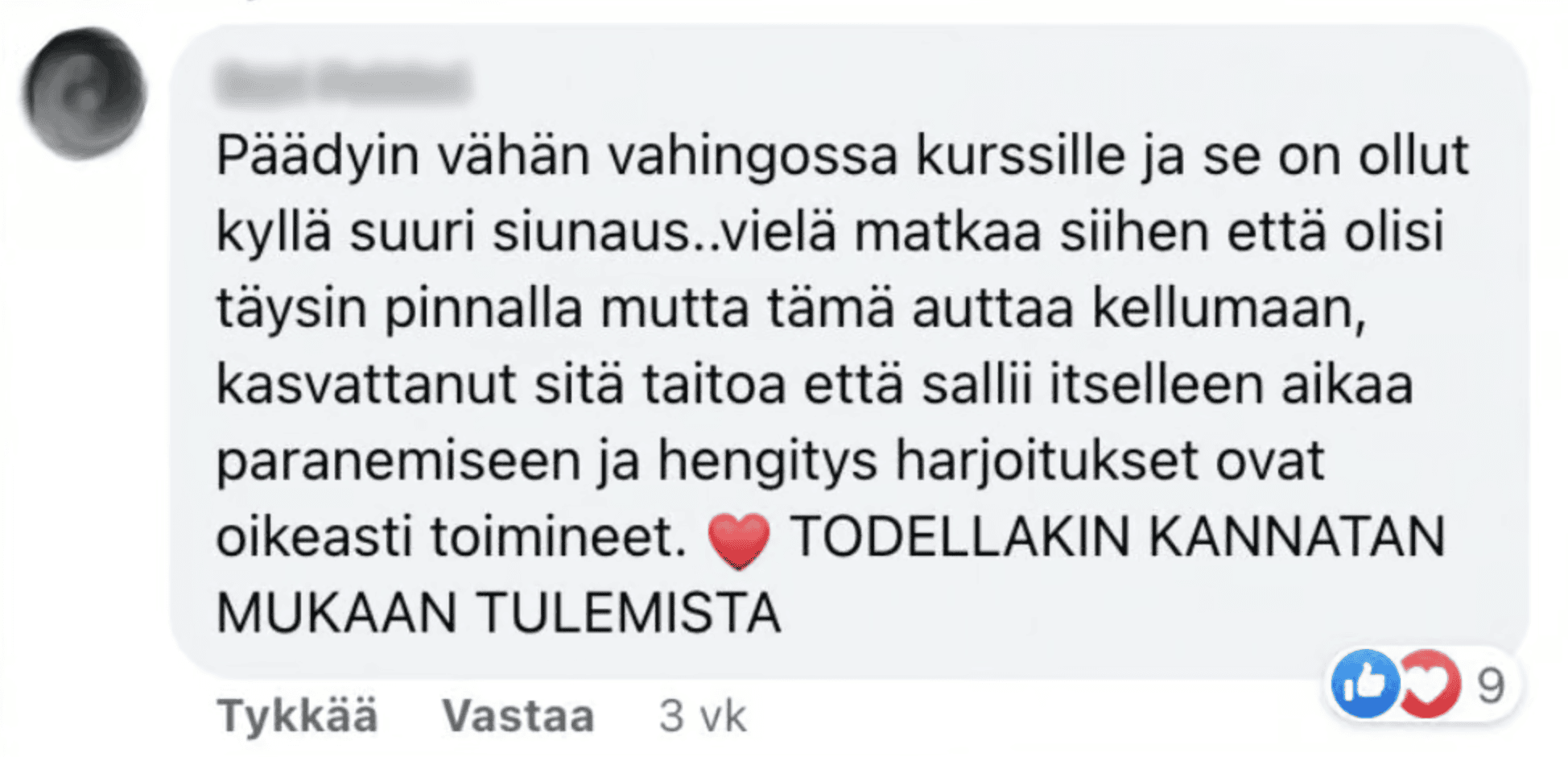 Liisa Uusitalo-Arola kokemuksia